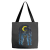 moon visitor Tote Bags