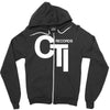 cti records Zipper Hoodie