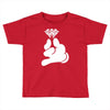 cartoon hands holding diamond Toddler T-shirt