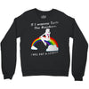 ls mug eat rainbow eat les Crewneck Sweatshirt