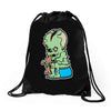 zombie baby Drawstring Bags