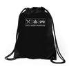 life's major priorities Drawstring Bags