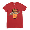 pupkin spice latte Ladies Fitted T-Shirt