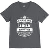 Made In 1943 And Still Awesome V-Neck Tee