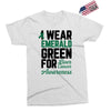 i wear emerald green for liver cancer awareness Exclusive T-shirt
