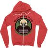 bah hum pug Zipper Hoodie