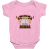 only loves her bed and her momma Baby Bodysuit
