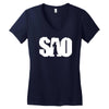 sao Women's V-Neck T-Shirt