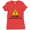 not found Ladies Fitted T-Shirt