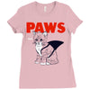 paws Ladies Fitted T-Shirt