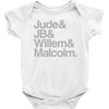 a litle life book Baby Bodysuit