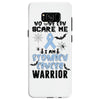 no one can scare me i am atomach cancer warrior Samsung Galaxy S8 Case