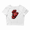 screaming doom Crop Top