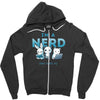 i'm a nerd Zipper Hoodie