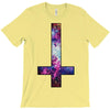 inverted galaxy cross funny  religion banter space fashion new T-Shirt