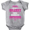 The Best Grammy Was Born In November Baby Onesie