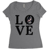 Love Star Trek Women's Triblend Scoop T-shirt