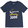 queens are born in 2000 V-Neck Tee