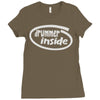 drummer inside Ladies Fitted T-Shirt