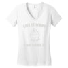 cupcake Women's V-Neck T-Shirt