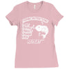 fishing instructions Ladies Fitted T-Shirt