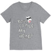 you stole my heart 4 V-Neck Tee