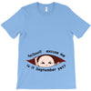 September Peeking Out Asian Baby Boy T-Shirt