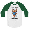 sarcasm 3/4 Sleeve Shirt