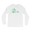 thc pot leaf molecule Long Sleeve Shirts