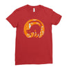 happy halloween Ladies Fitted T-Shirt