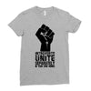 introverts unite separately in your own homes Ladies Fitted T-Shirt
