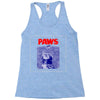 paws (jaws) Racerback Tank