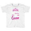 Celebrating With the 1st Birthday Queen Toddler T-shirt