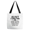 I Love You Aunt Tote Bags