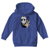 hockey mask halloween Youth Hoodie