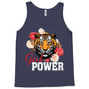 Girl Power White Write Tank Top