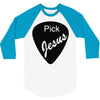 pick jesus bible 3/4 Sleeve Shirt