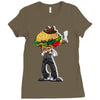 random shit Ladies Fitted T-Shirt