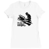 rocket surgery humor funny geek geeks t shirt Ladies Fitted T-Shirt