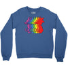 Goku Rainbow Crewneck Sweatshirt