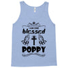 I Am One Blessed Poppy Tank Top