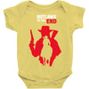 outlaws to the end Baby Bodysuit