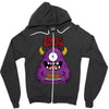 happy birthday monster Zipper Hoodie