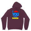 moustache you to be my valentine Hoodie