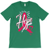 breast cancer awareness hope ribbon heart T-Shirt