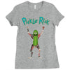 pickle rick Ladies Fitted T-Shirt