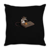 indiana mouse Throw Pillow