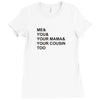 me &amp; you Ladies Fitted T-Shirt