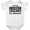 no sleep till preschool Baby Onesie
