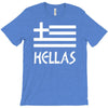 greece hellas greek flag T-Shirt